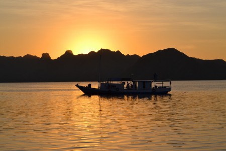 Sunrise at Komodo Island