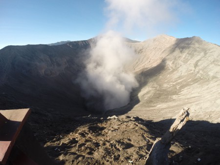 Gunung Bromo caldera (Java)